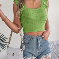 SquareNeckKnitted