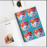 SpiralNotebookCuteBe