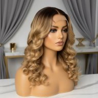 Blondehumanhairwigom